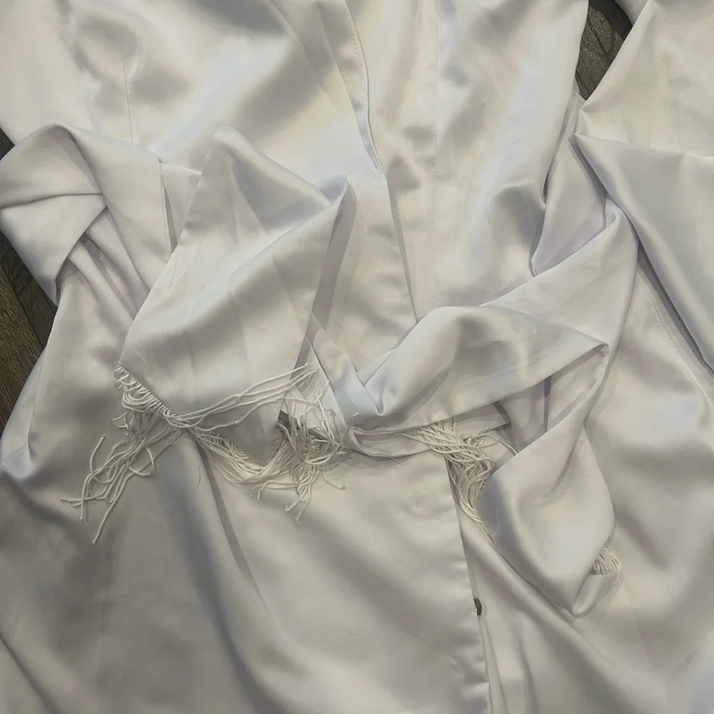 Revolve White Blazer Style Dress - Picture 4 of 4